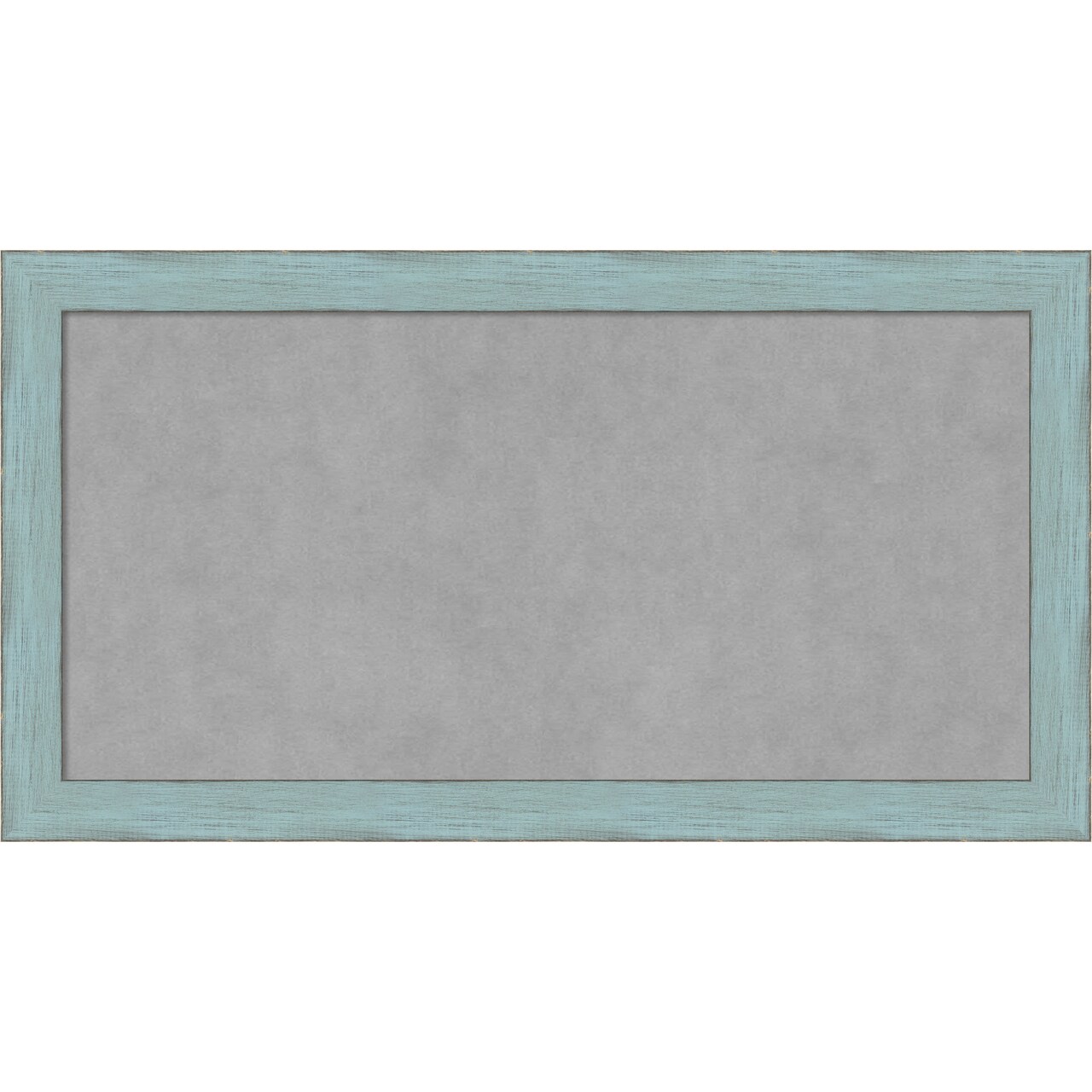 Magnetic Boards, Home Office Boards Sky Blue Rustic Framed Organization Boards
